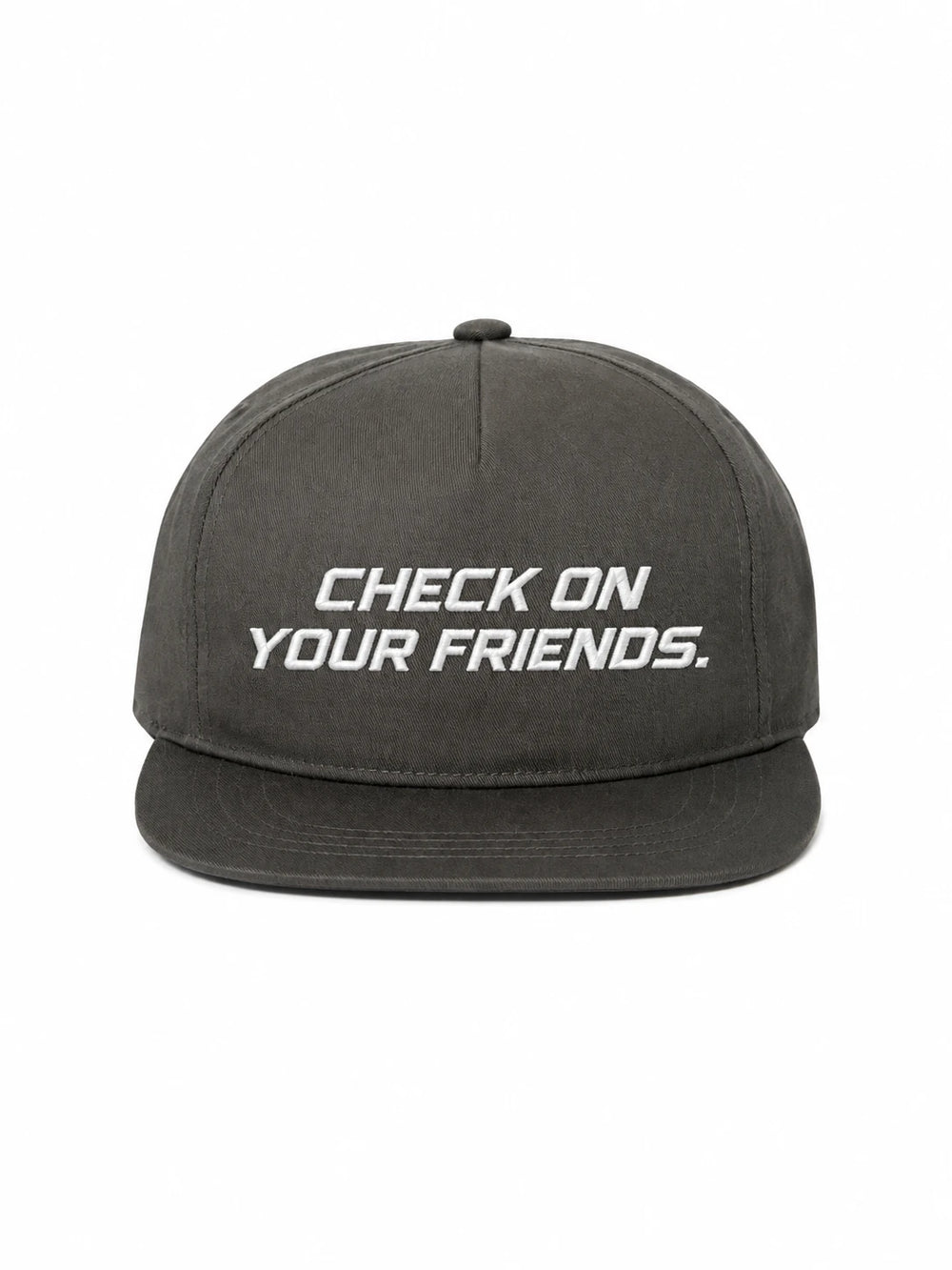 Check On Your Friends Cap detail